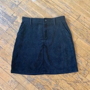 Corduroy skirt